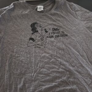 Women's Gray Graphic Tee